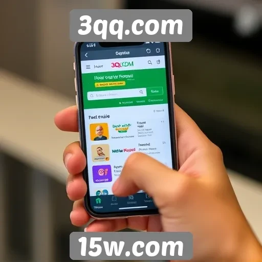 Experiência do usuário em 3qq.com em dispositivos móveis